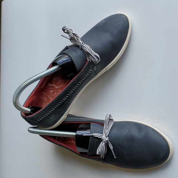 Olukai Alohi Casual Comfort Slip On Blue Sneaker Size 6.5 - Picture 2 of 8